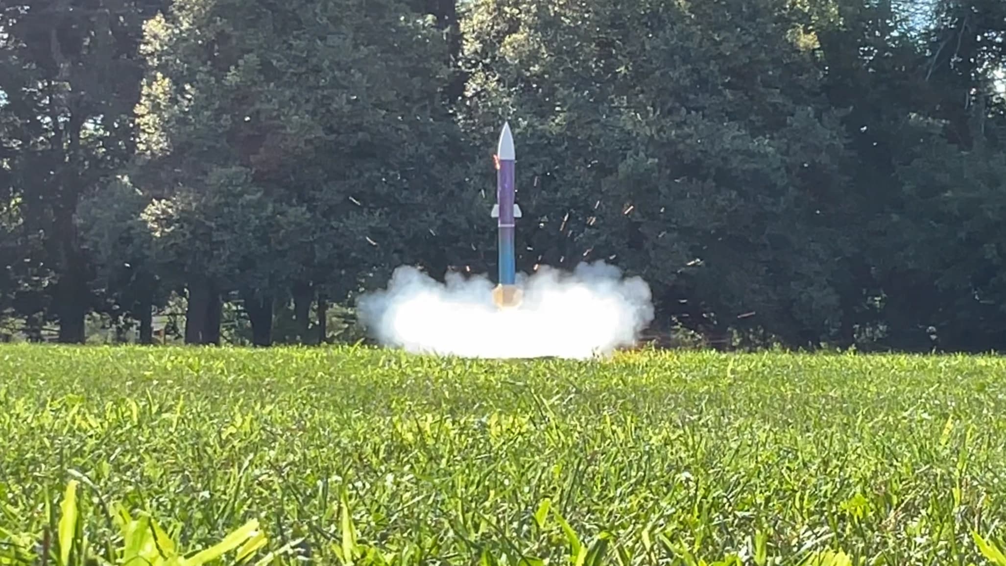 Image (fairly low res) of the launch