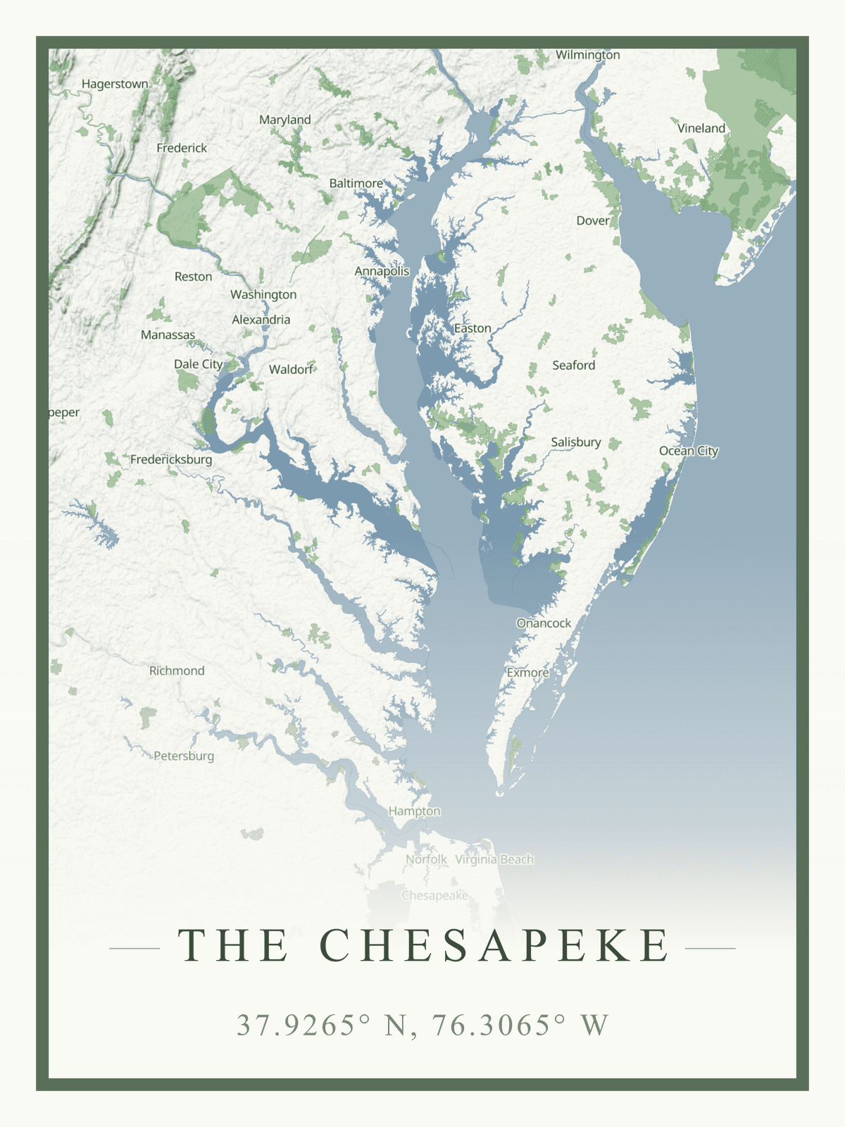 Chesapeake Bay Poster