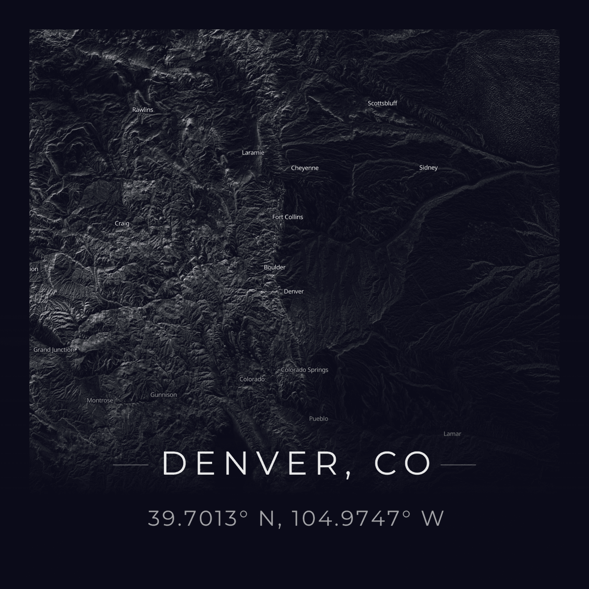Denver Poster